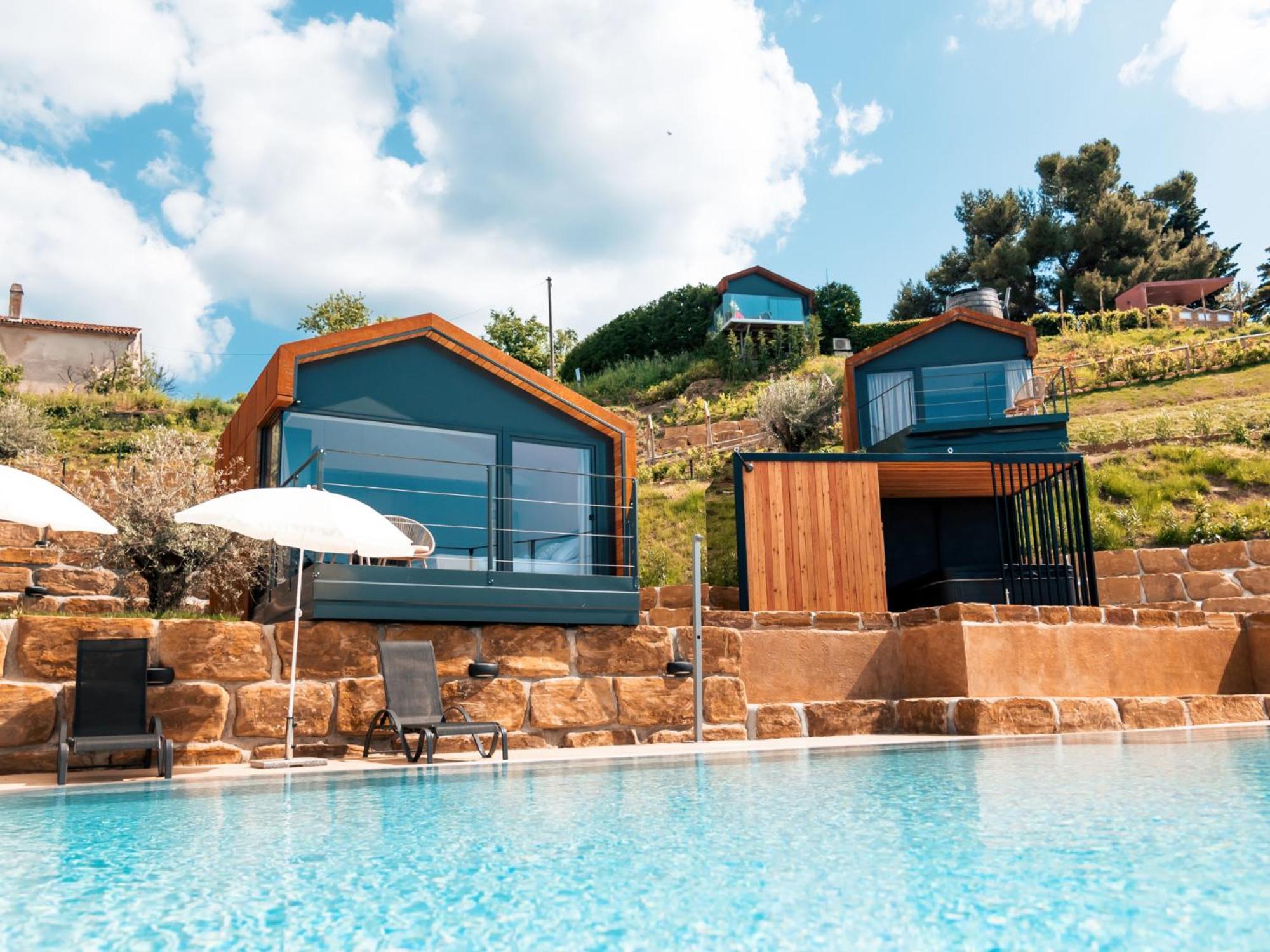 Wine Paradise - Glamping Resort Marezige Exterior photo