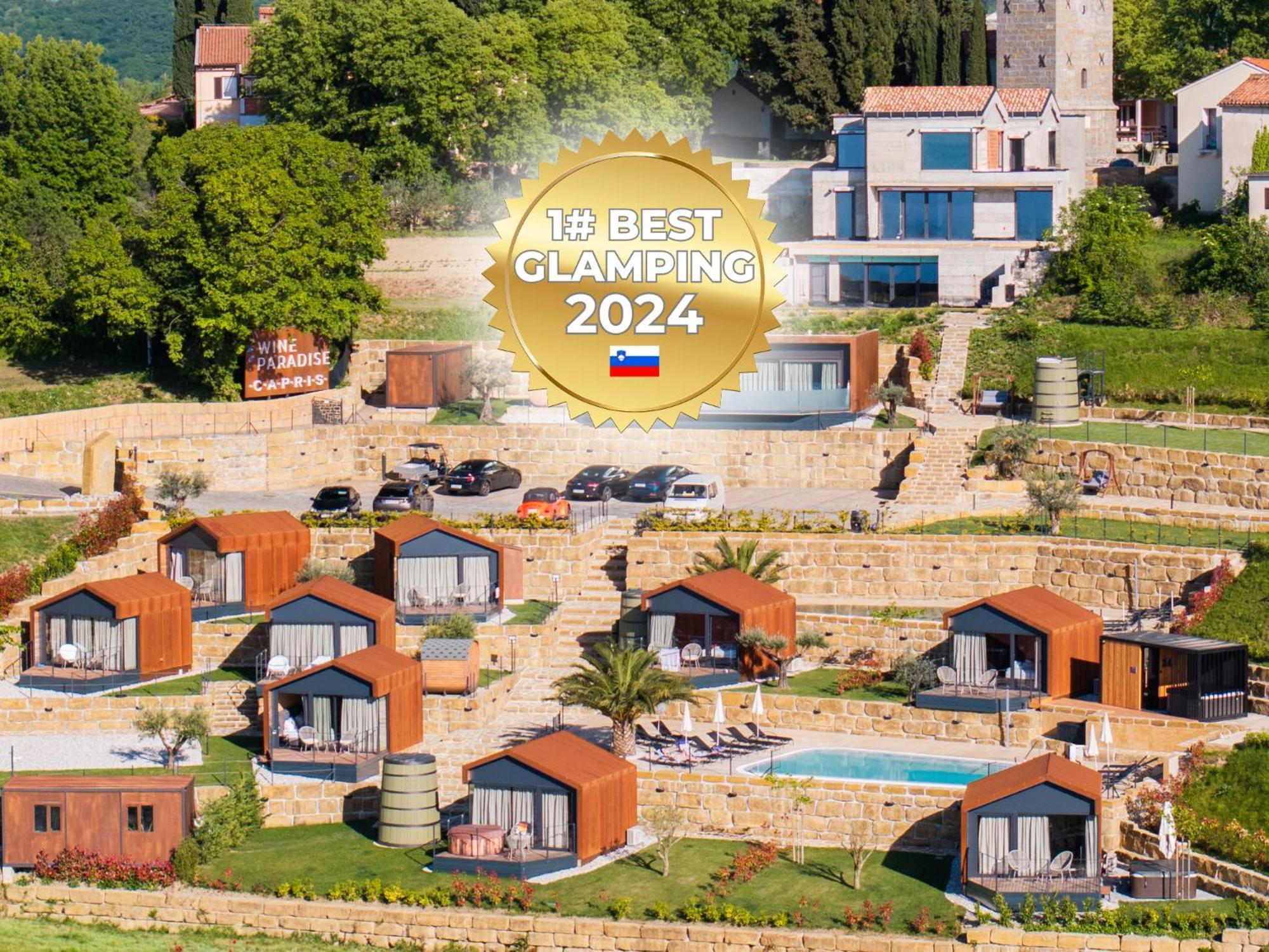 Wine Paradise - Glamping Resort Marezige Exterior photo